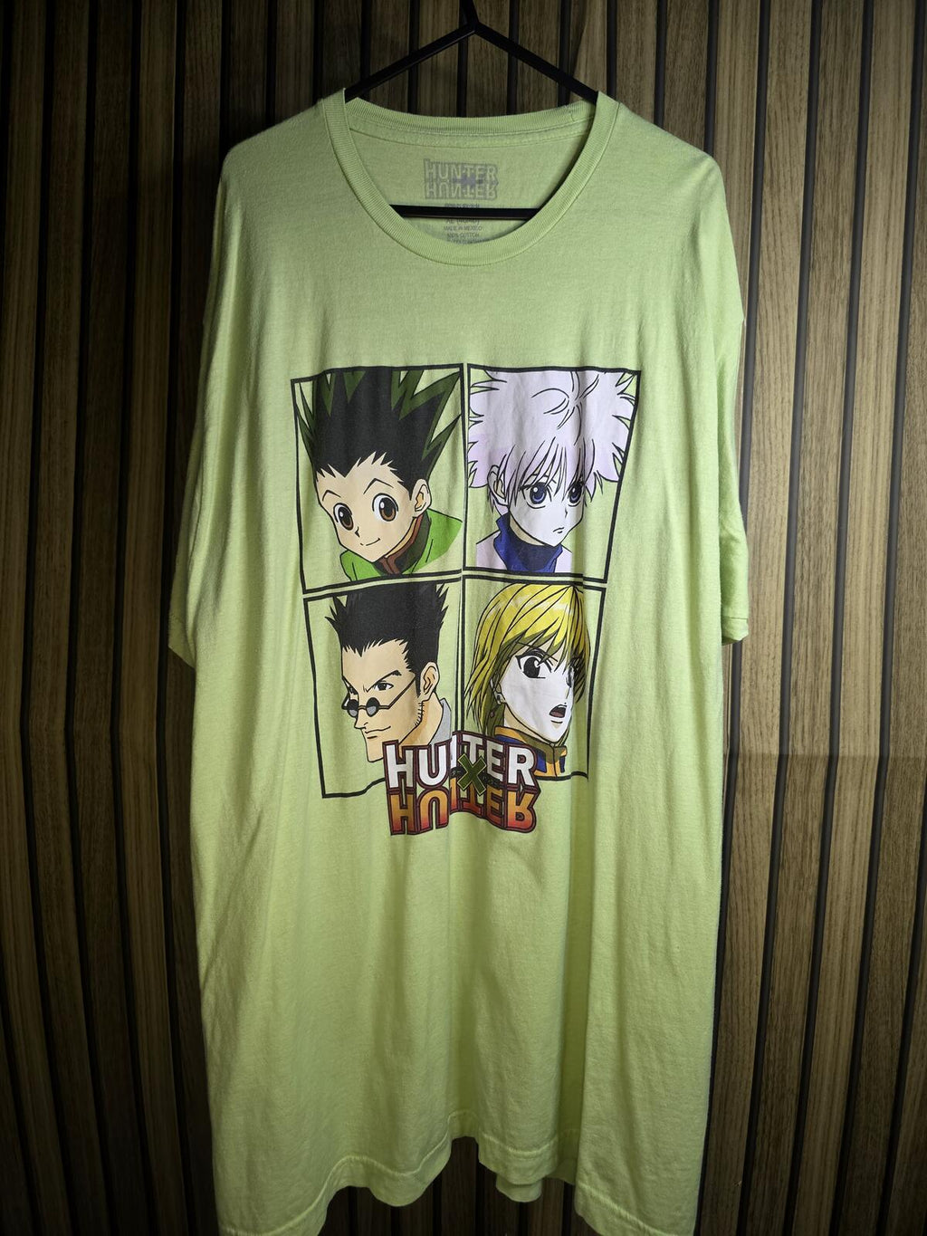 Hunter x Hunter Anime Graphic T-Shirt Green XL