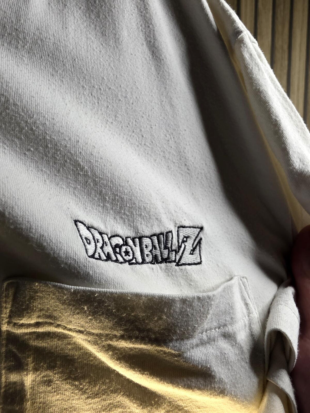 Uniqlo Dragon Ball Z T-Shirt Cream Size L