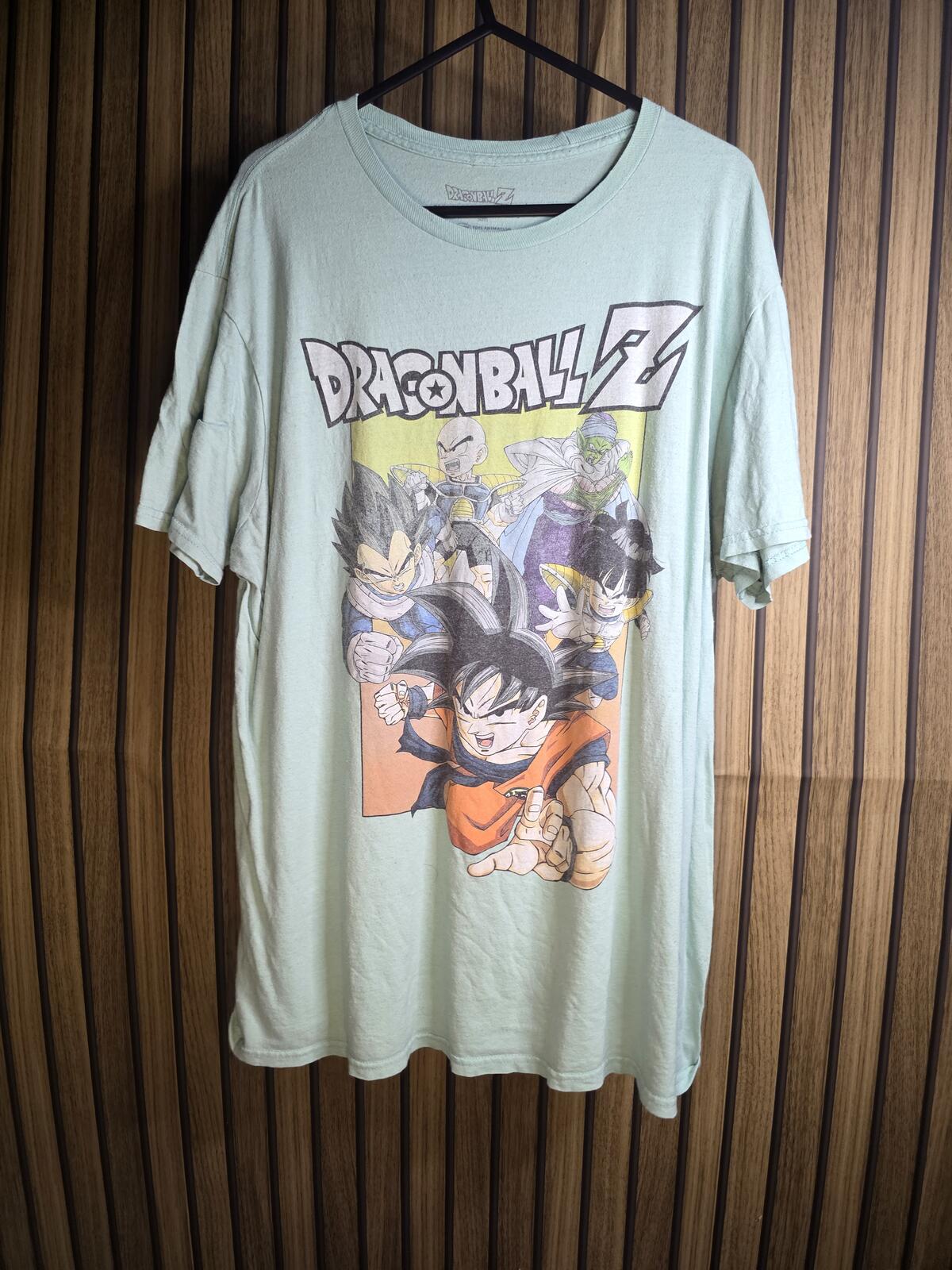 Dragon Ball Z Graphic T-shirt Green Large