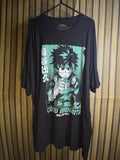 My Hero Academia Izuku Midoriya Graphic T-Shirt Black 2XL