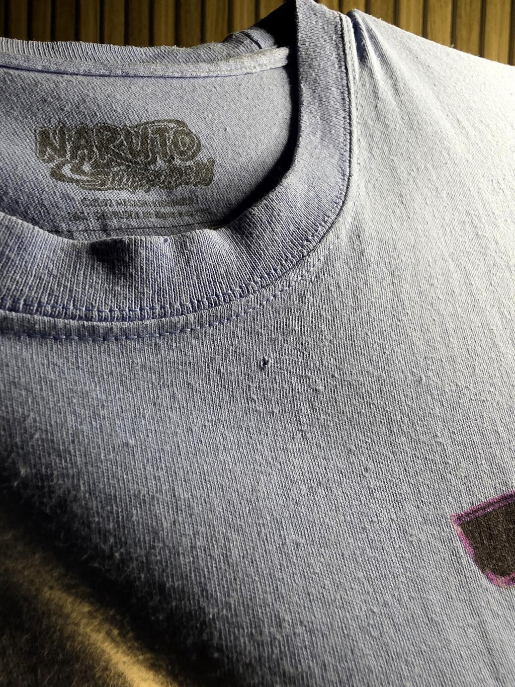 Primitive Naruto Shippuden Graphic T-Shirt Light Blue L