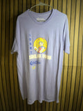 Sailor Moon Anime Graphic T Shirt Lavender Grey Regular M