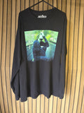 Justin Bieber Justice World Tour Graphic Long Sleeve T Shirt Black M
