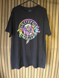Grateful Dead Dancing Bears Graphic T Shirt Black Large