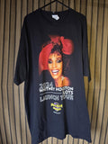 Whitney Houston Launch Tour 2024 Graphic T Shirt Black XL