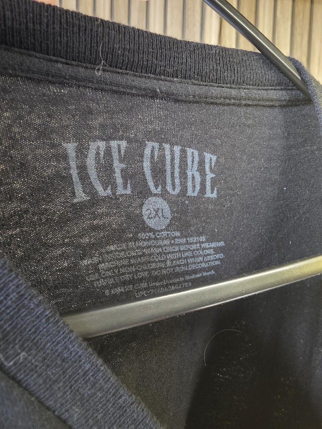 Ice Cube Graphic T-Shirt L.A. Album Print Black 2XL