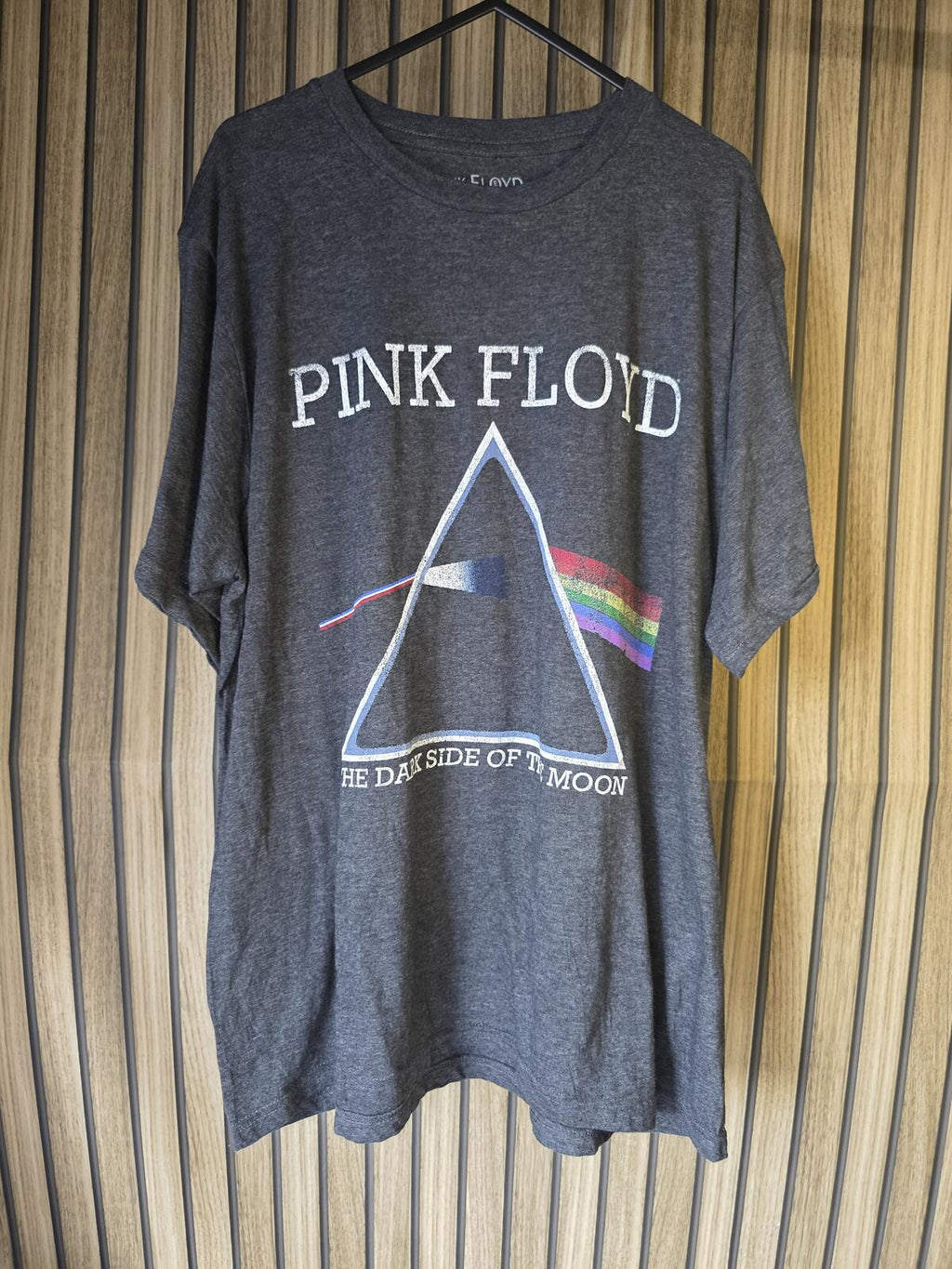 Pink Floyd The Dark Side of the Moon T Shirt Dark Grey Regular L