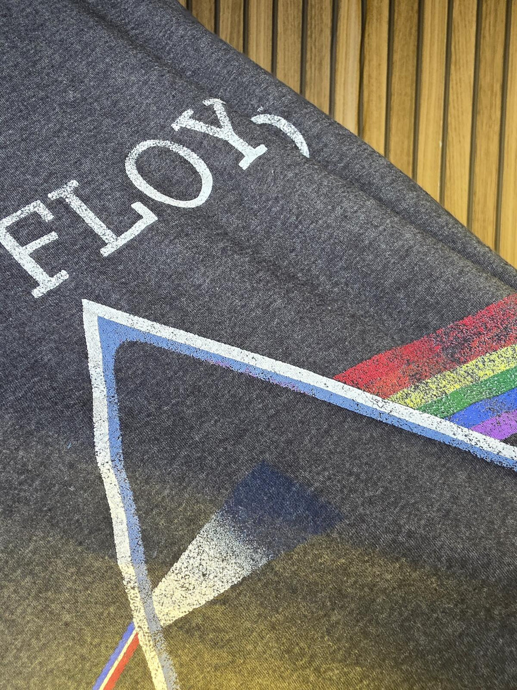 Pink Floyd The Dark Side of the Moon T Shirt Dark Grey Regular L