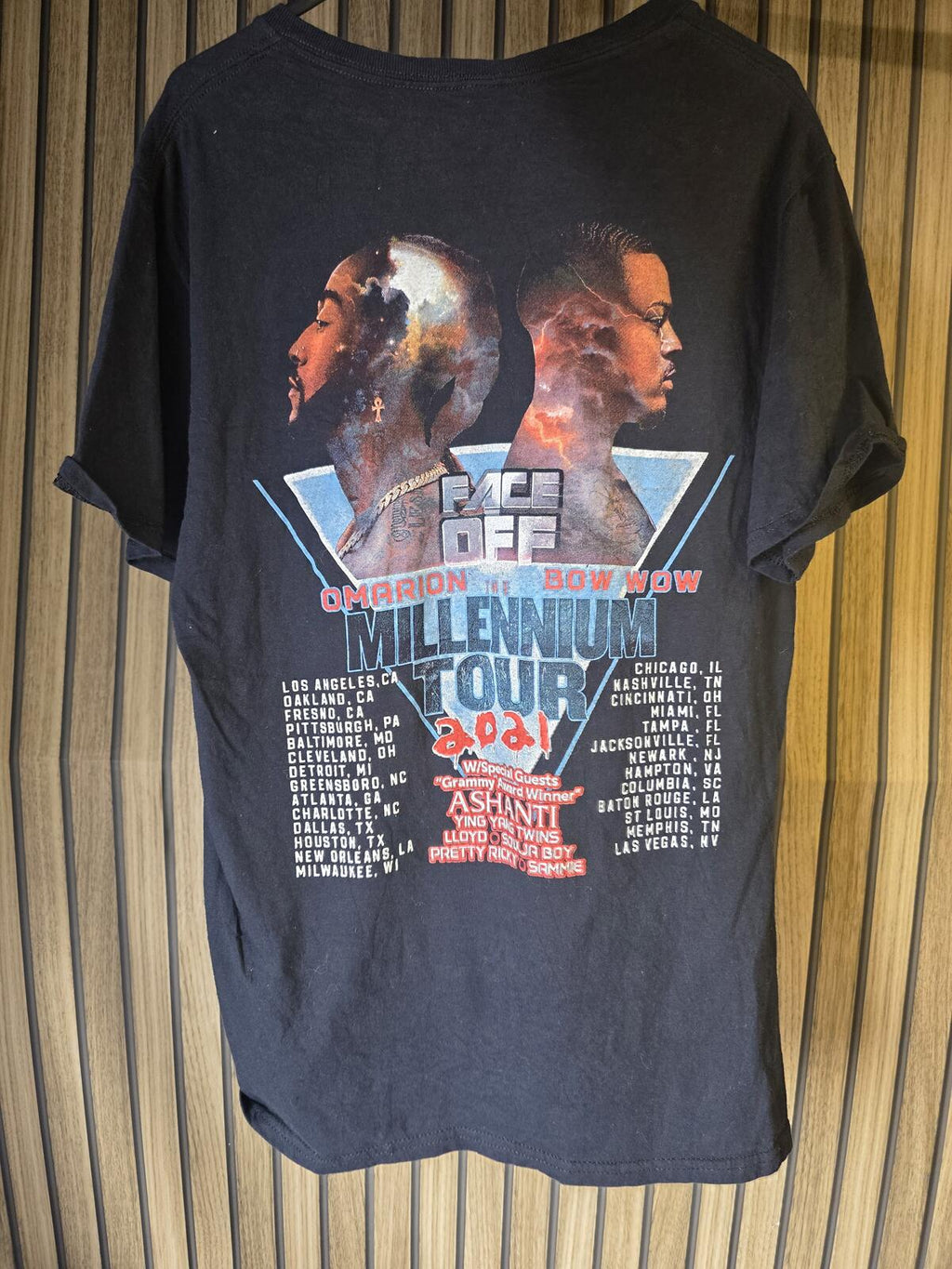 The Millennium Tour Graphic Tee Black M