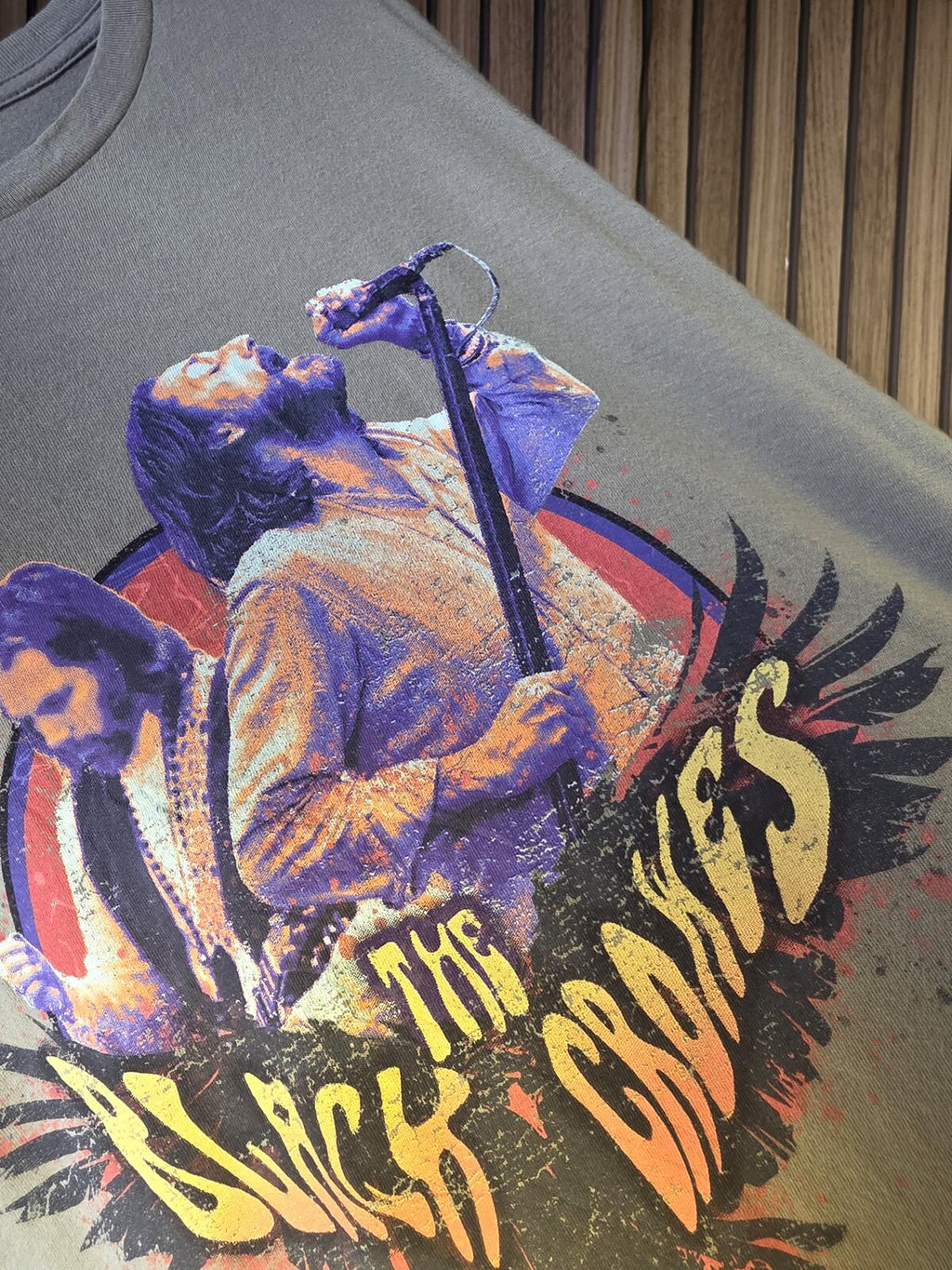 Wrangler The Black Crowes Graphic Band Tee Grey Regular M