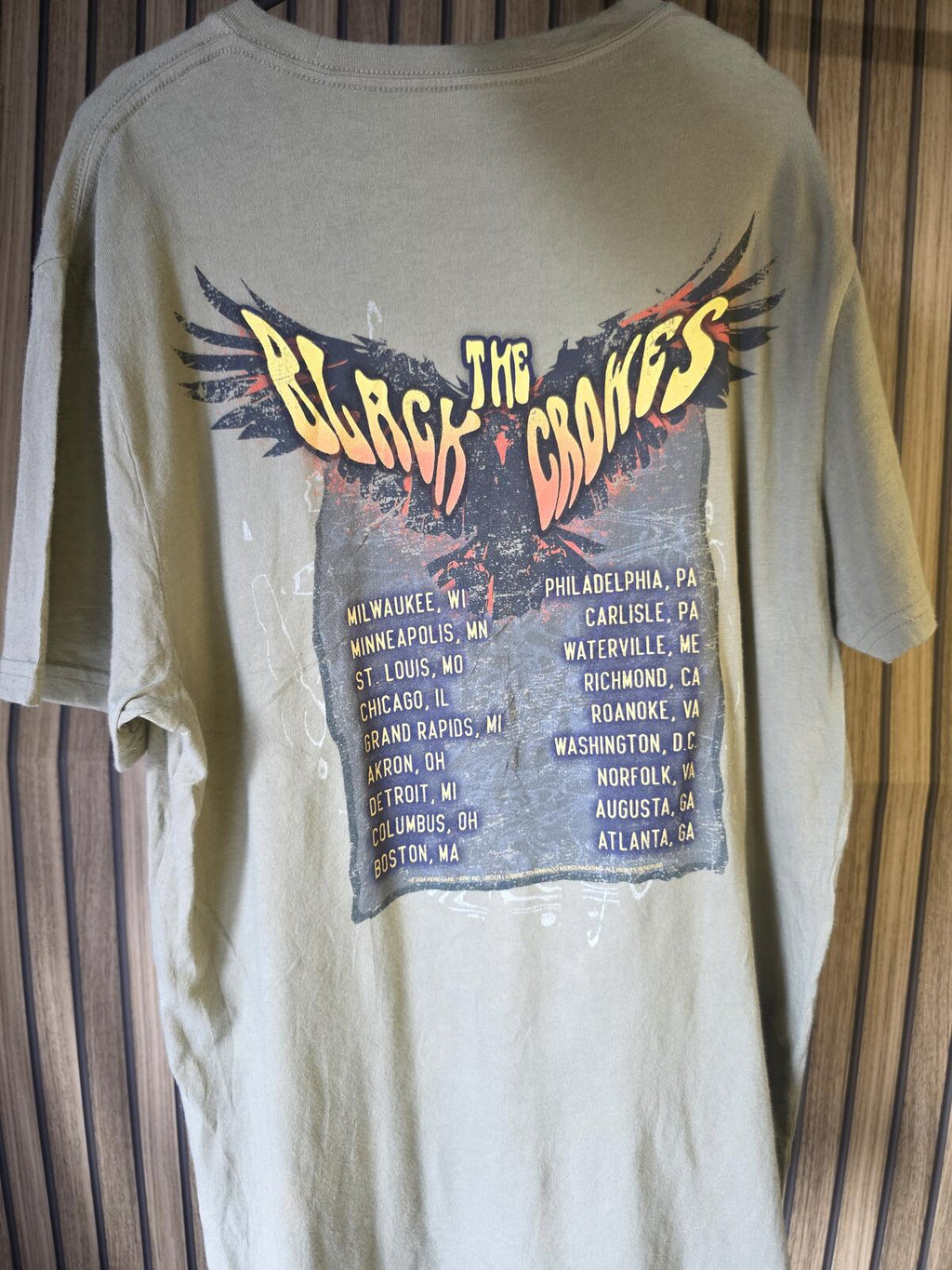 Wrangler The Black Crowes Graphic Band Tee Grey Regular M