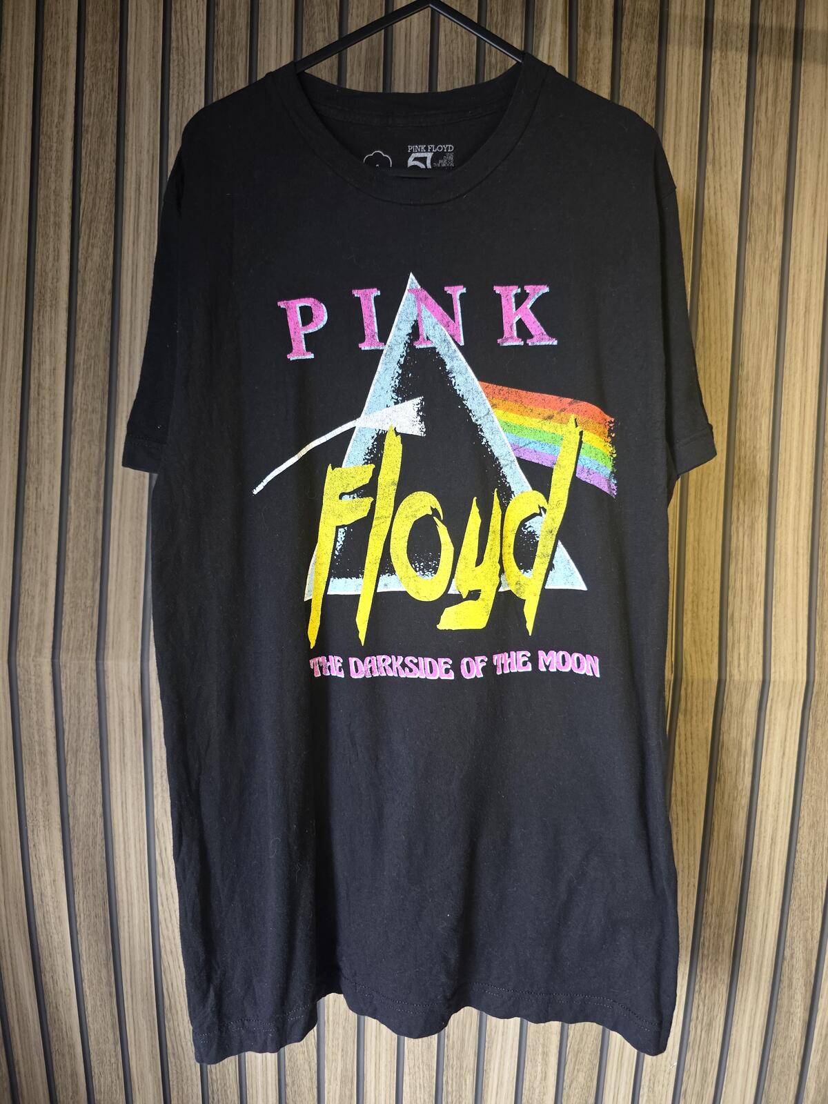 Pink Floyd The Dark Side of the Moon Graphic T-Shirt Black Regular M