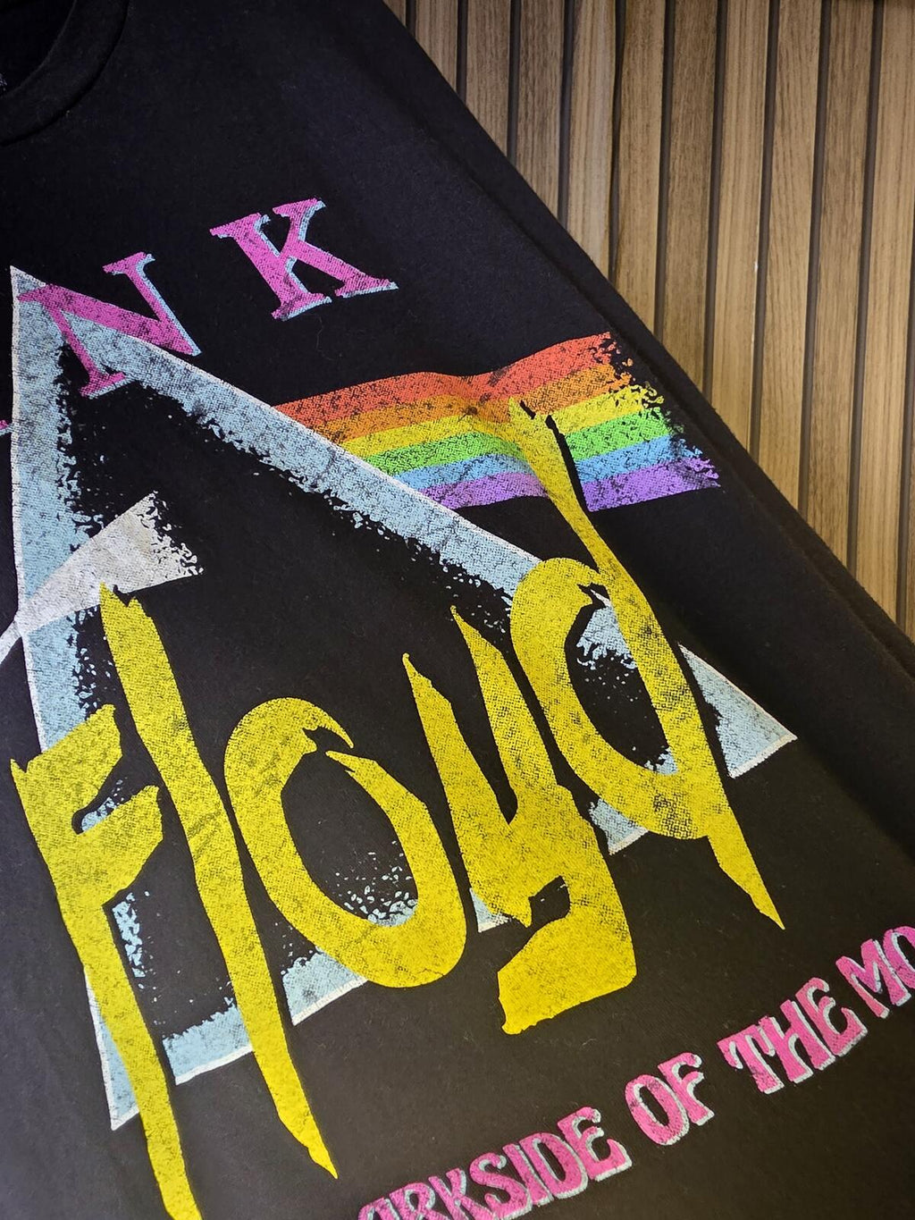Pink Floyd The Dark Side of the Moon Graphic T-Shirt Black Regular M