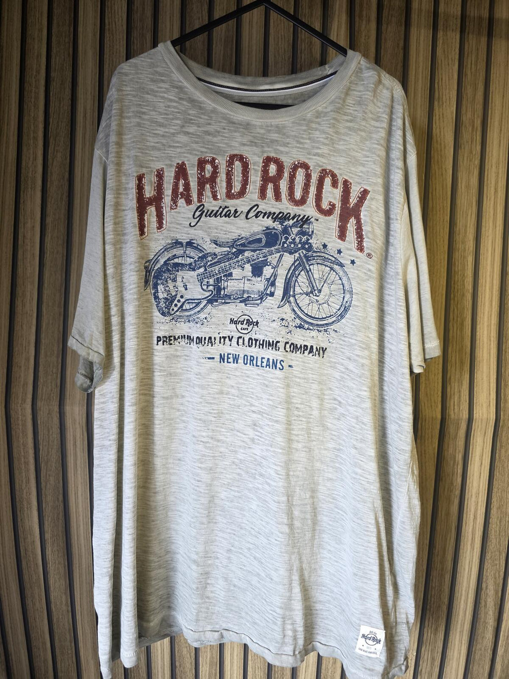 Hard Rock Guitar Company T-Shirt Cream XXL