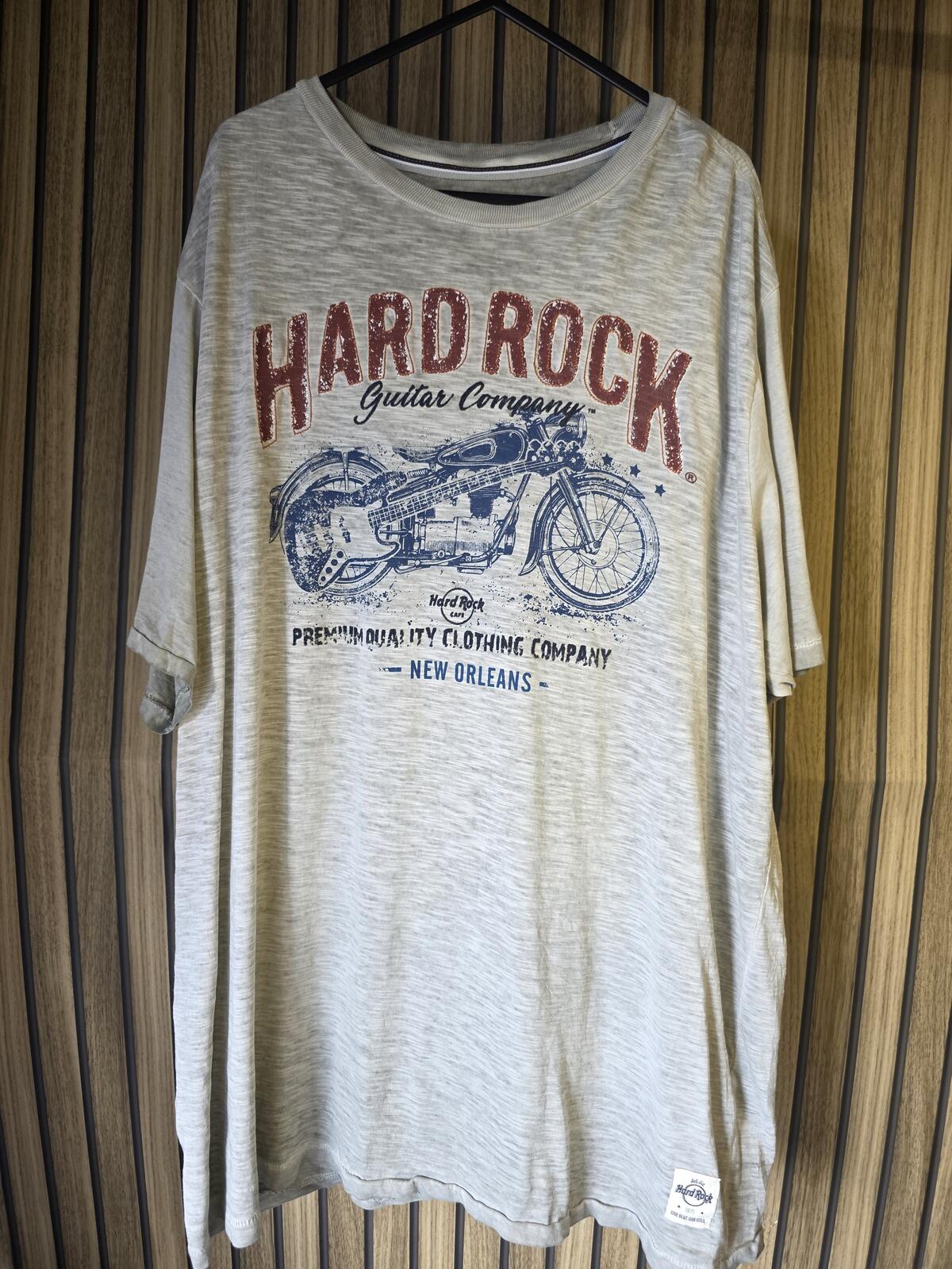 Hard Rock Guitar Company T-Shirt Cream XXL
