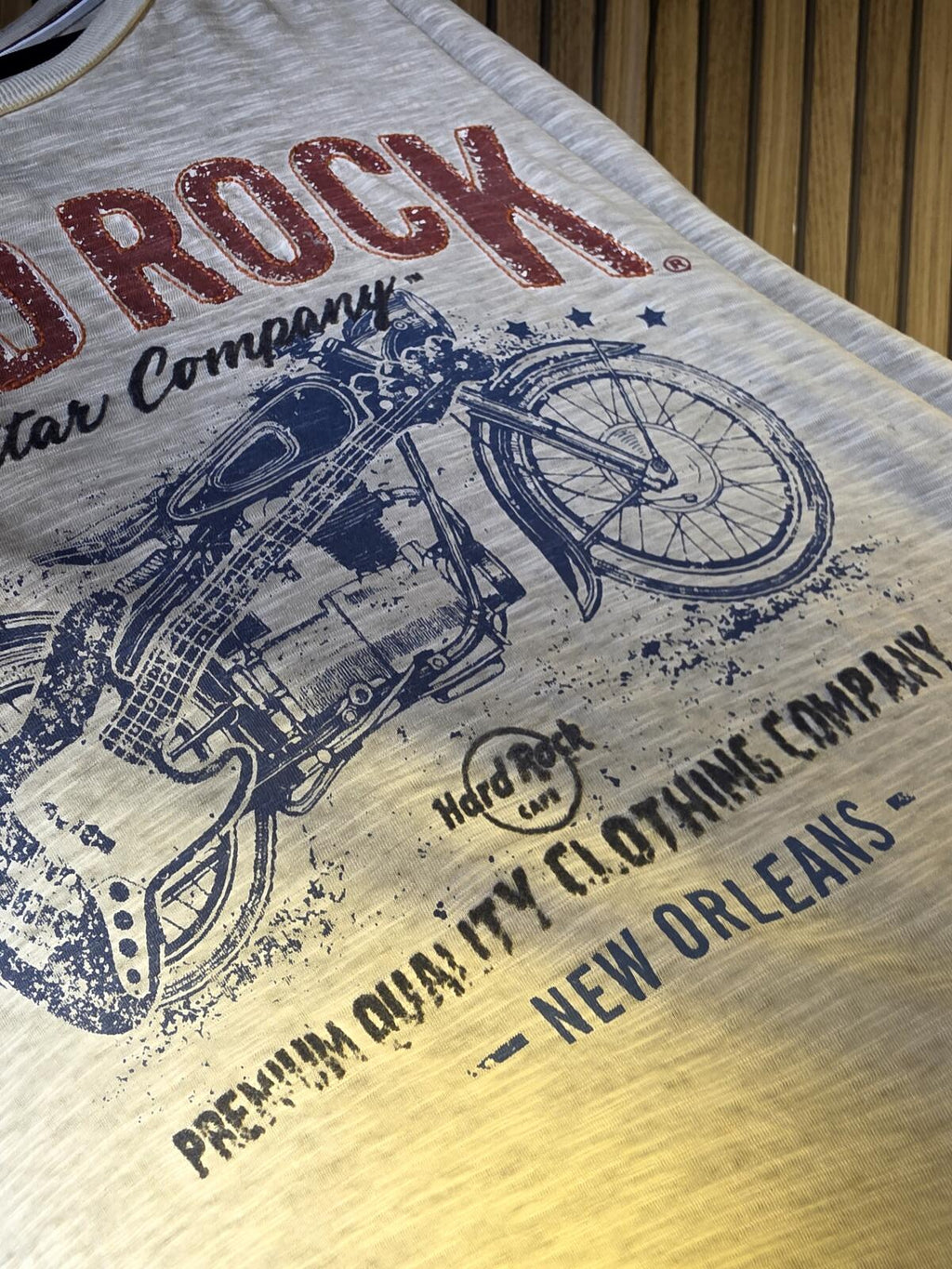 Hard Rock Guitar Company T-Shirt Cream XXL