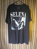 Selena Graphic Band T Shirt Black Medium