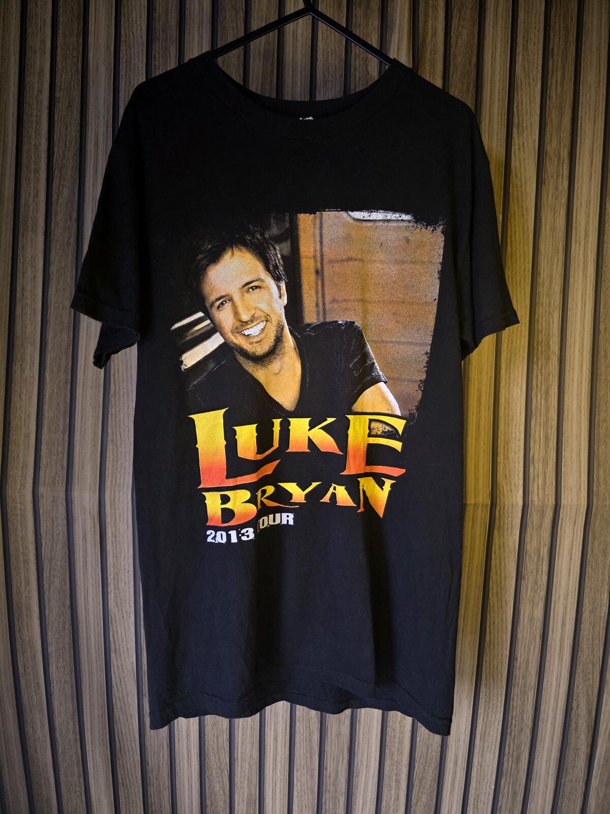 Luke Bryan Crash My Party Tour 2013 Graphic T Shirt Black S