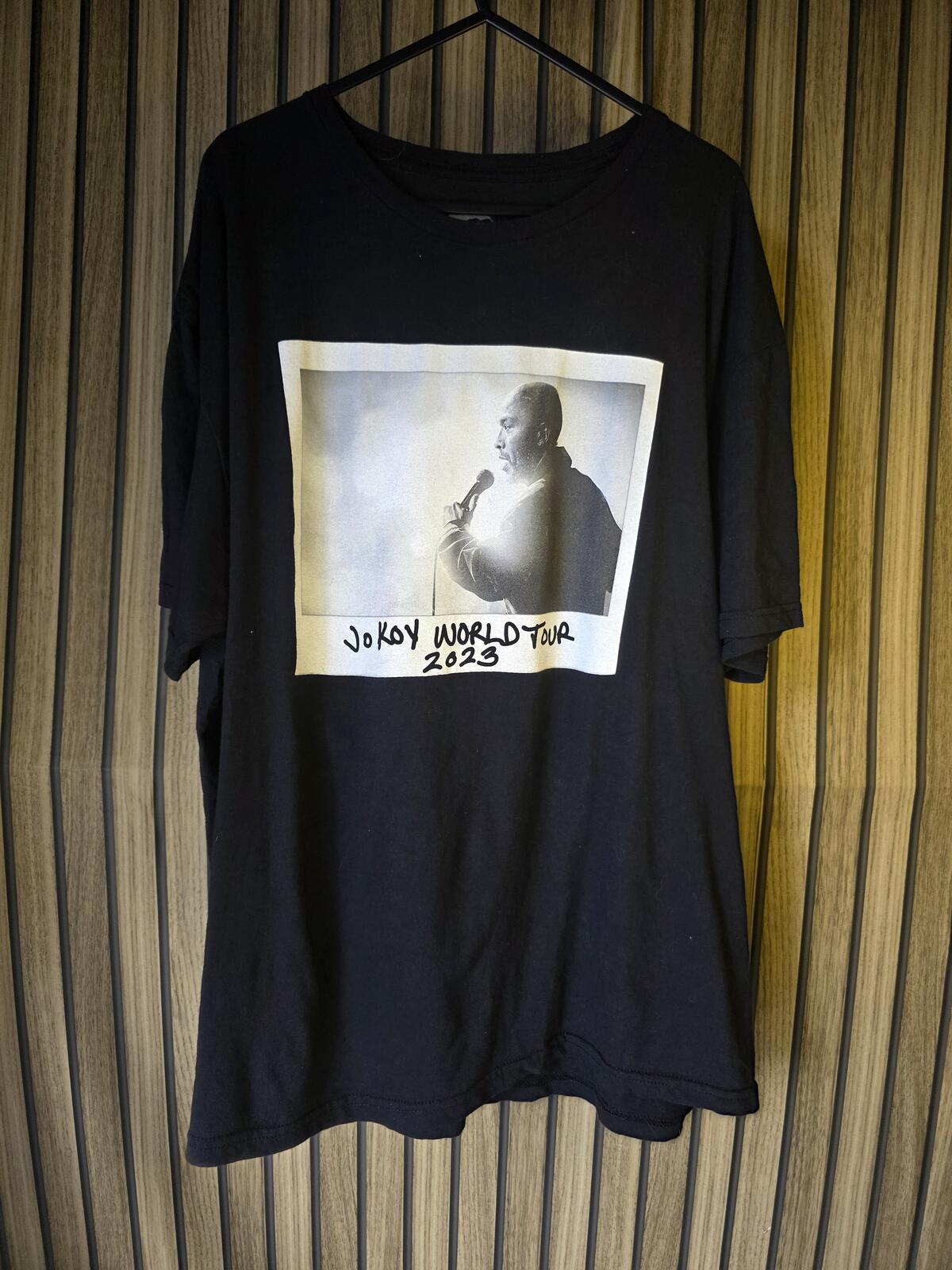 Jo Koy World Tour 2023 Graphic T-Shirt Black Regular XL