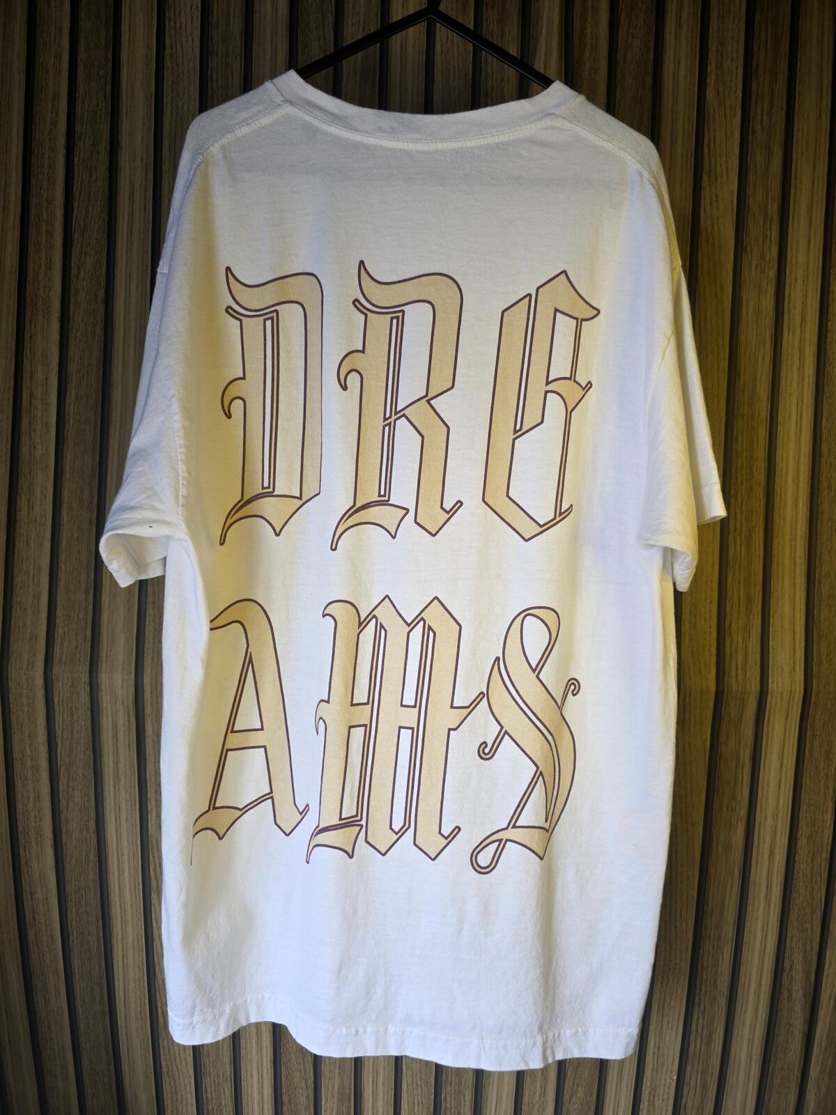 Master P Graphic T Shirt Dreams Print White UK XL