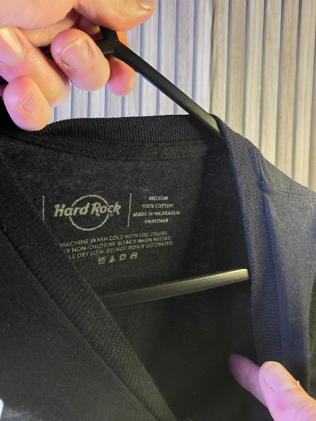 Hard Rock Seminole Hotel & Casino Graphic T Shirt Black Medium