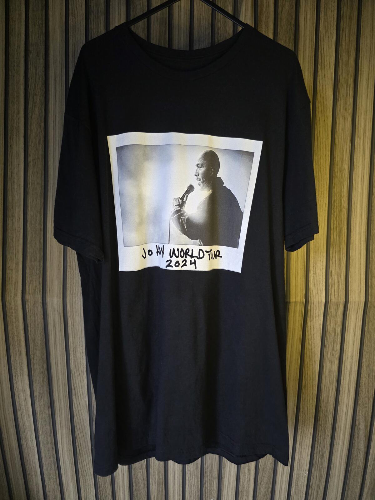 Jo Koy World Tour 2024 Graphic T Shirt Black Men's L