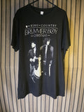 King & Country Drummer Boy Christmas Graphic T Shirt Black Regular M