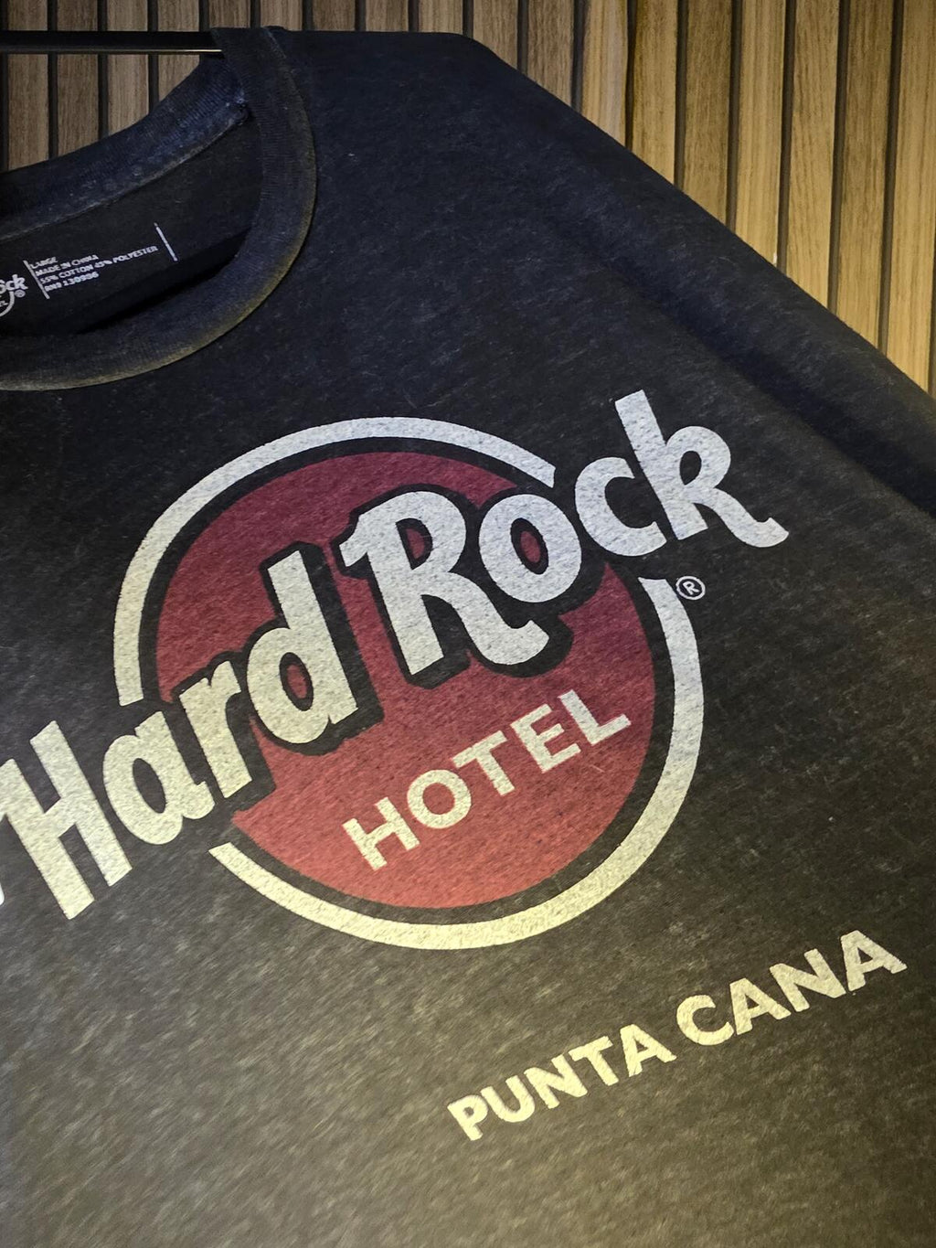 Hard Rock Hotel Punta Cana Graphic T-Shirt Black Regular L