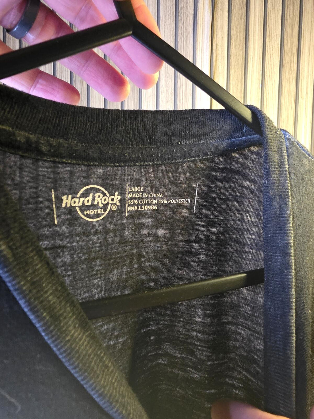 Hard Rock Hotel Punta Cana Graphic T-Shirt Black Regular L