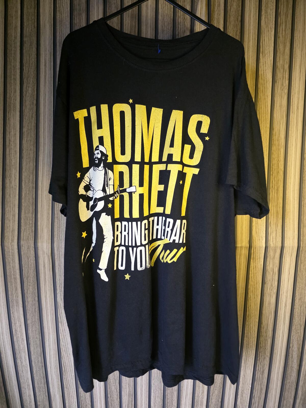 Thomas Rhett Bring the Bar to You Tour Black Graphic T-Shirt Size XL