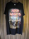 Amon Amarth The Great Heathen Army North America 2022 Tour T Shirt Black M