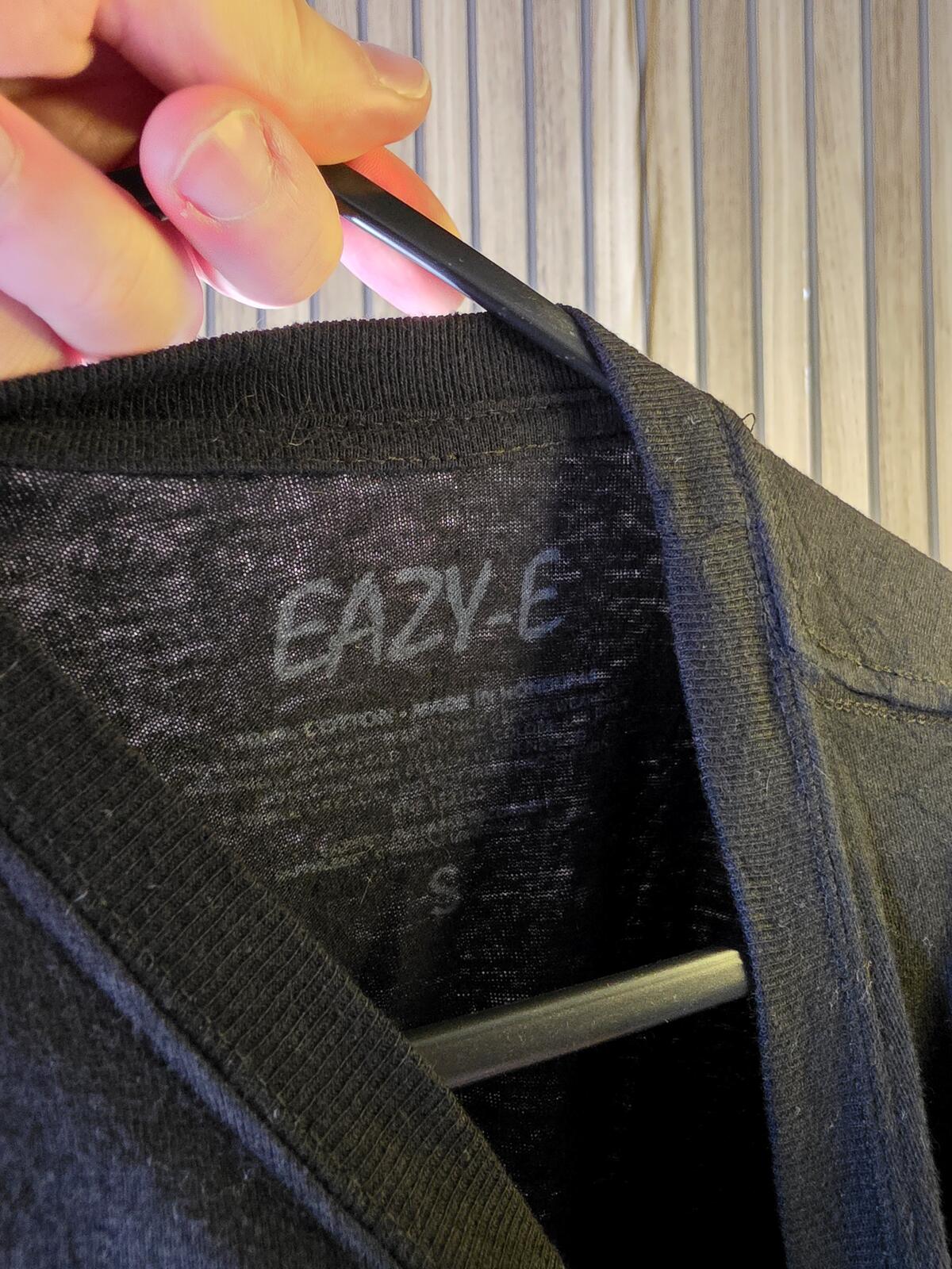 Eazy-E Graphic T-Shirt Black Small