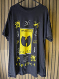 Wu-Tang Clan Cream of the Crop Graphic T-Shirt Black Yellow Regular Large