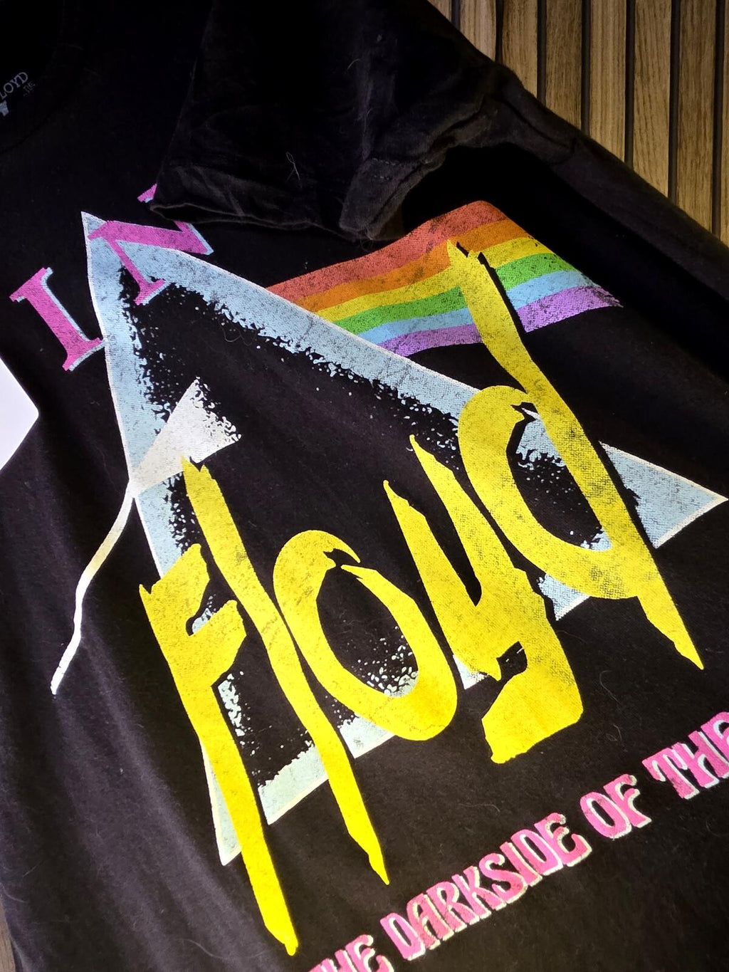 Pink Floyd The Dark Side of the Moon 50th Anniversary Graphic T Shirt Black