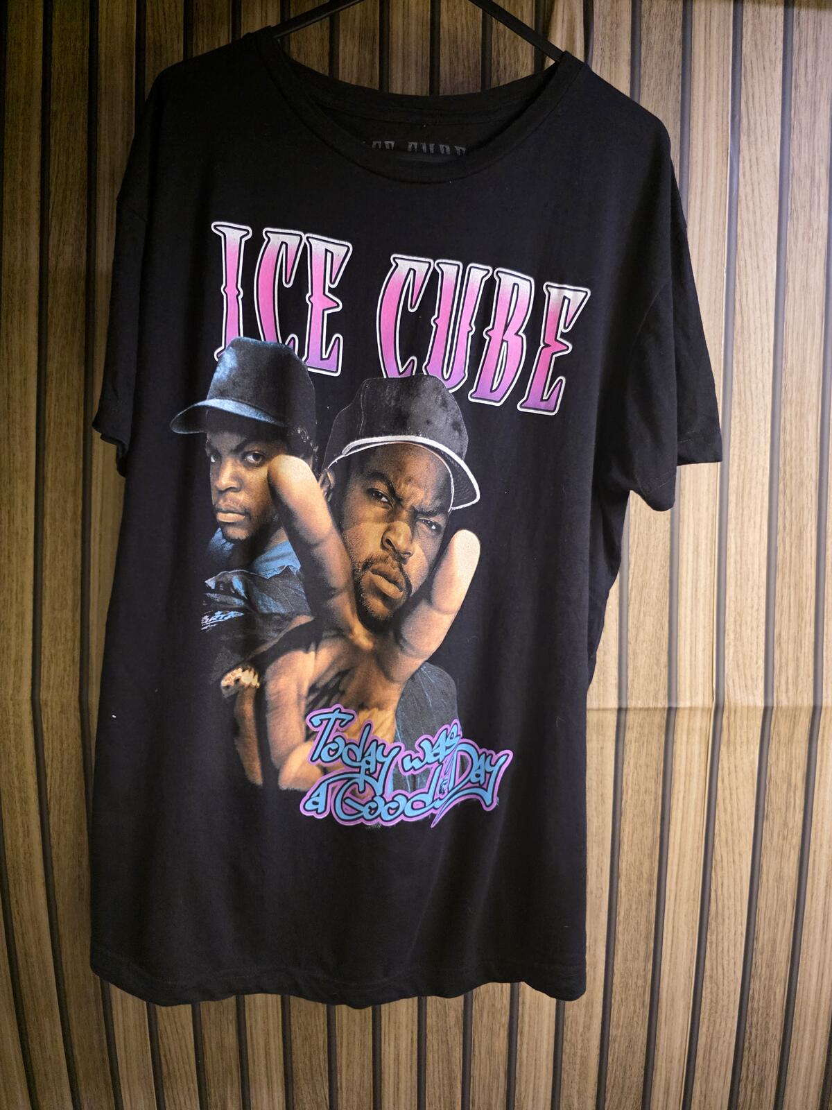 Ice Cube Today Was a Good Day Graphic T Shirt Black Regular M