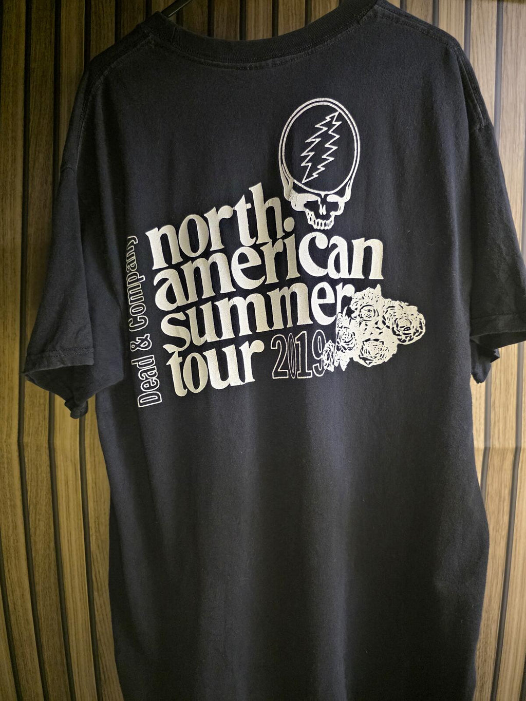 Dead & Company North American Summer Tour 2019 Graphic T Shirt Black L