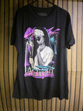 Aaliyah Graphic T-Shirt Black Purple Blue Regular M