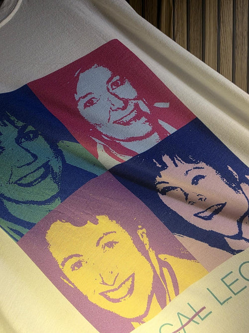 ATC Pro Spun Local Legend Graphic T Shirt Pop Art Portrait White Regular S