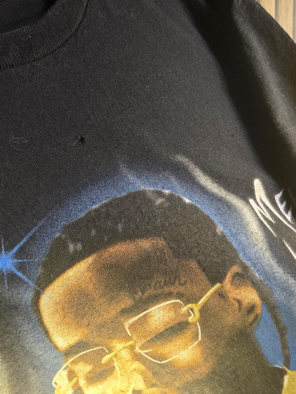 Pop Smoke Graphic T-Shirt Black Rap Tee Regular L