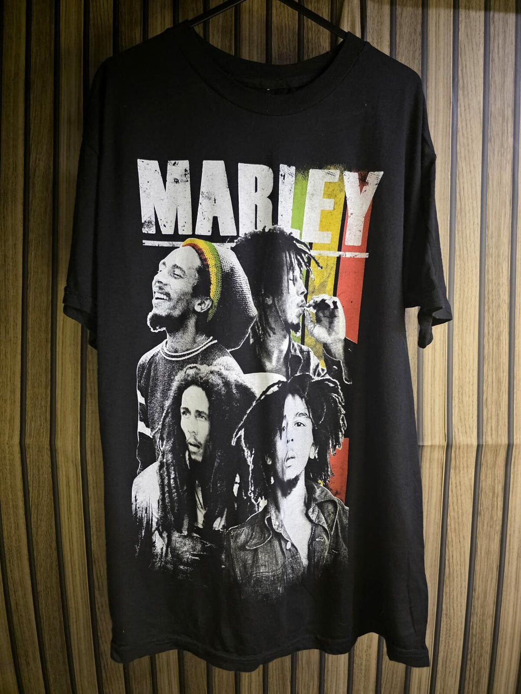 Bob Marley Graphic T Shirt Black Regular M