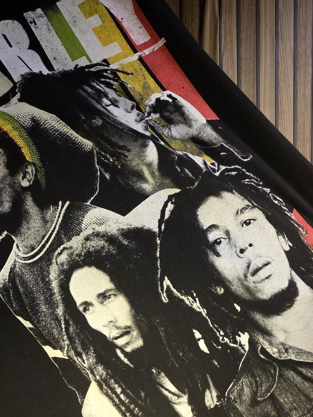 Bob Marley Graphic T Shirt Black Regular M