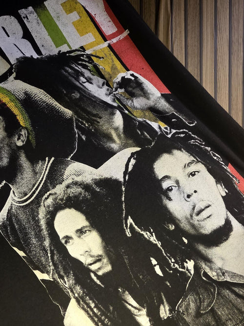 Bob Marley Graphic T Shirt Black Regular M
