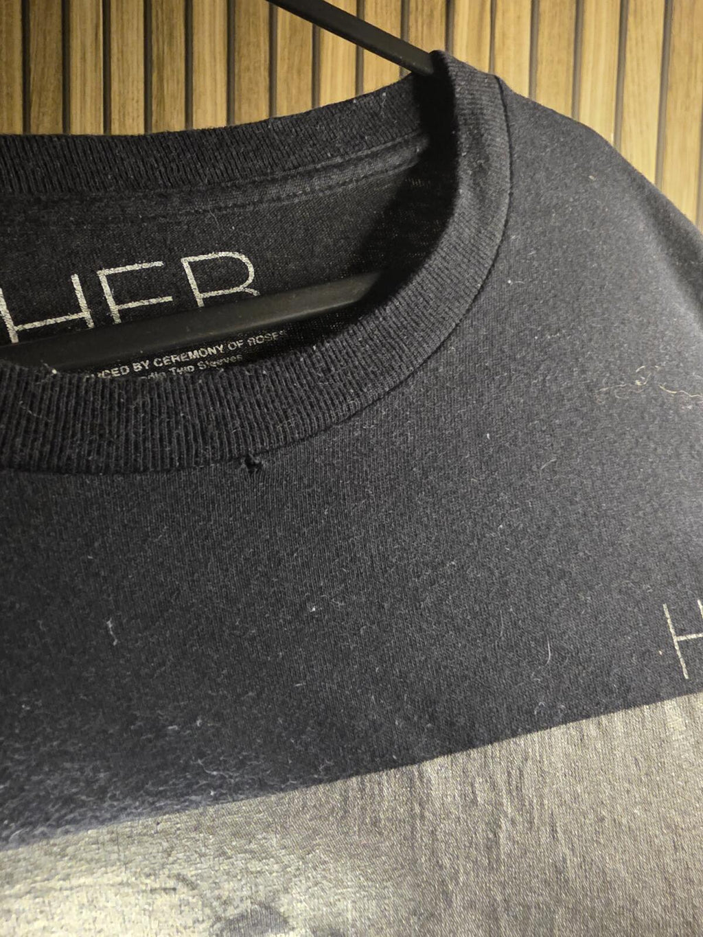H.E.R. Back of My Mind Graphic T Shirt Black L