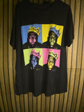 Notorious B.I.G. Pop Art T Shirt Black XS