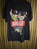 The Notorious B.I.G. Biggie Graphic T-Shirt Black Regular Medium