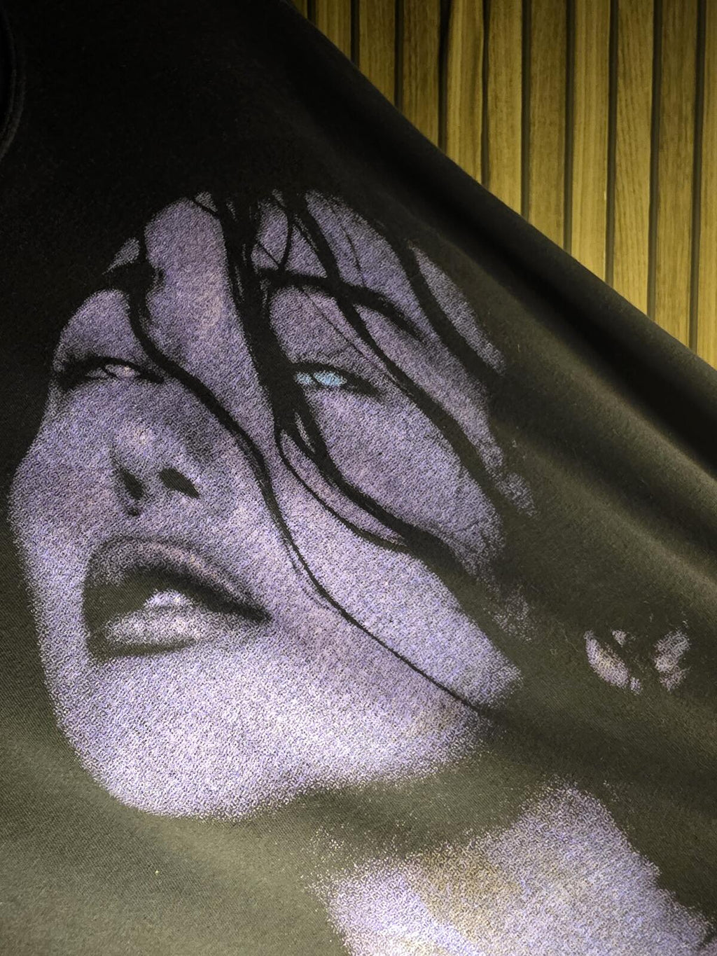 Noah Cyrus Graphic T-Shirt Purple Black Regular M