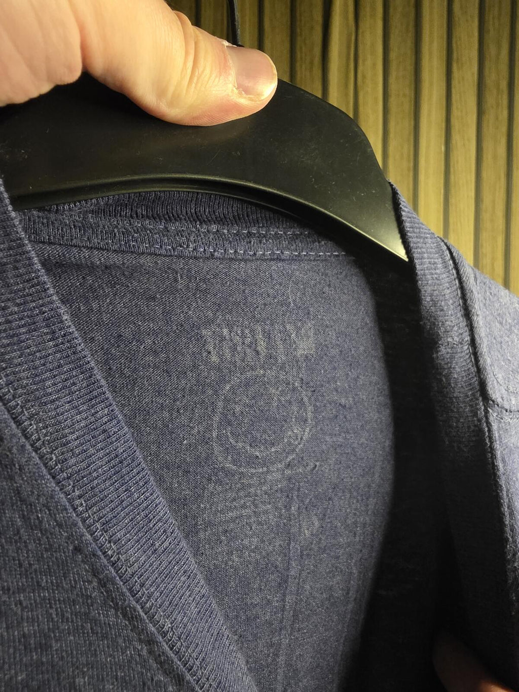 Nirvana Smiley Face Graphic T-Shirt Yellow Print Charcoal Grey Small