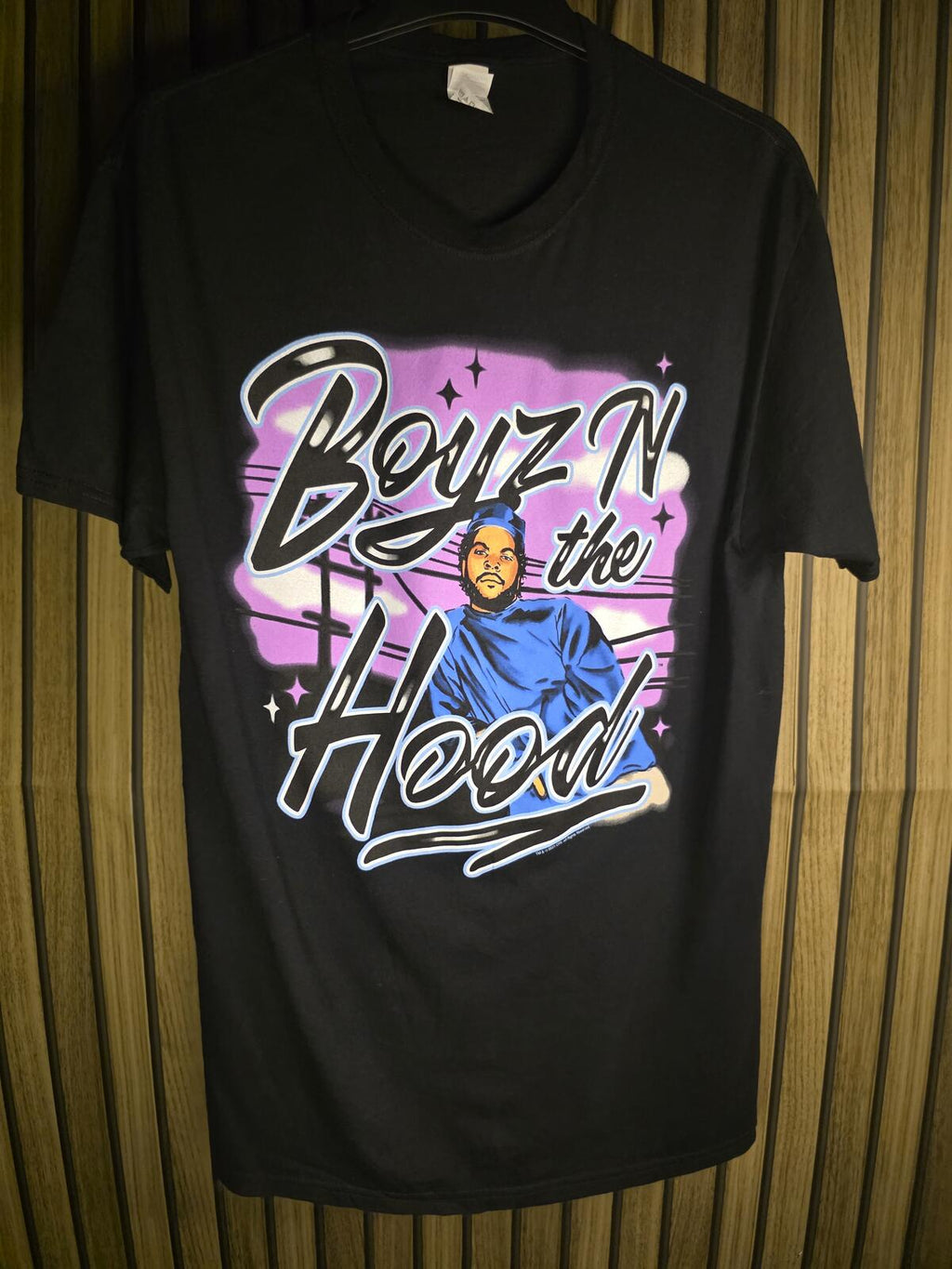 Boyz N the Hood T Shirt Black Size M