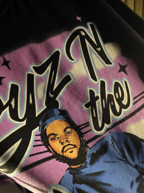Boyz N the Hood T Shirt Black Size M