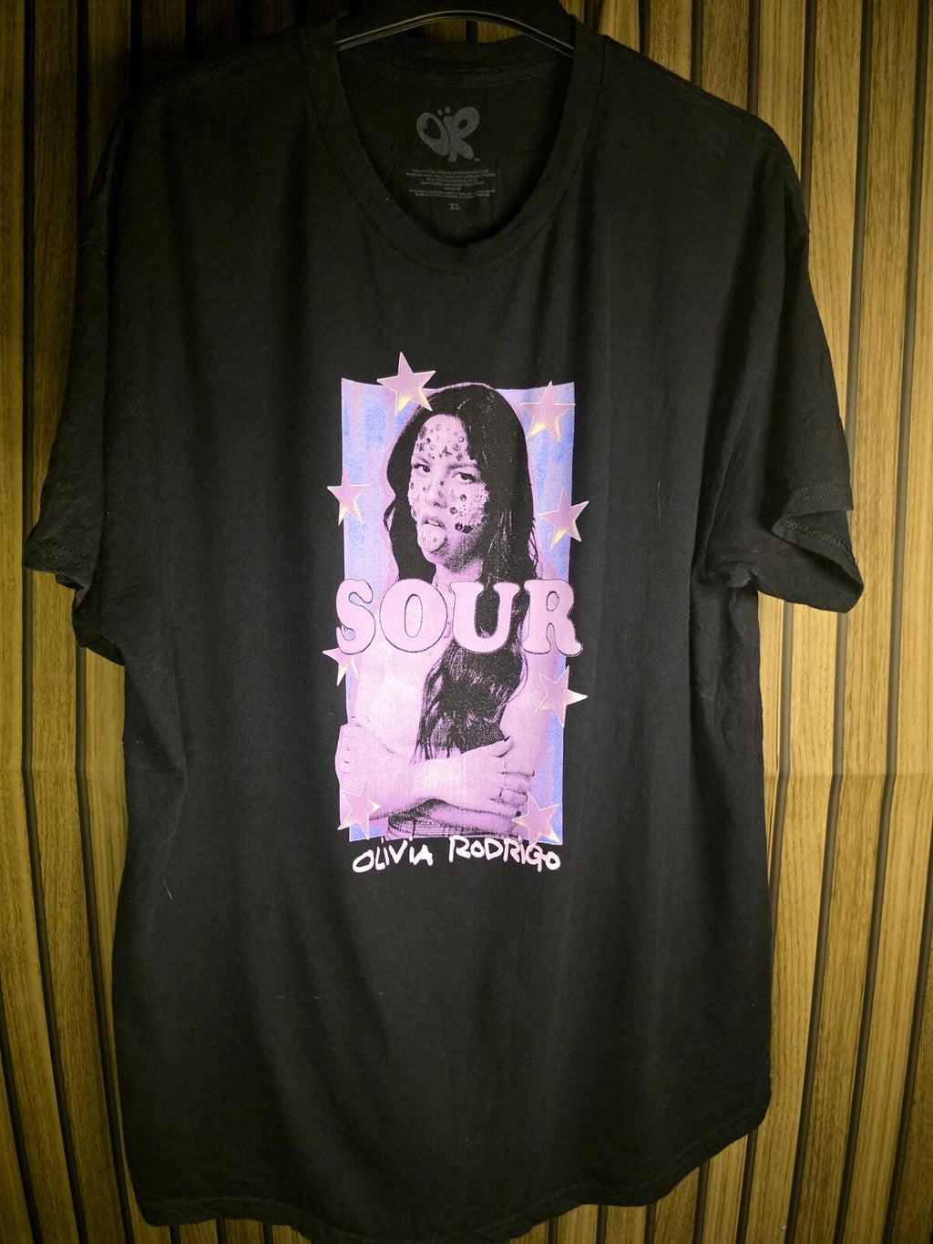 Olivia Rodrigo Sour Graphic T Shirt Black XL